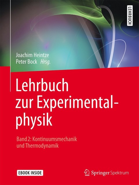 Cover image for book Lehrbuch zur Experimentalphysik Band 2: Kontinuumsmechanik und Thermodynamik