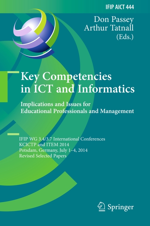 Cover image for book Key Competencies in ICT and Informatics: Implications and Issues for Educational Professionals and Management