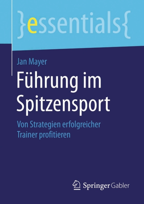 Cover image for book Führung im Spitzensport