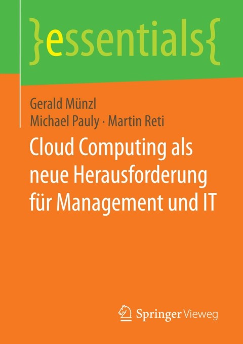 Cover image for book Cloud Computing als neue Herausforderung für Management und IT