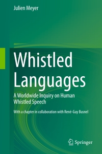 Cover image: Whistled Languages 9783662458365