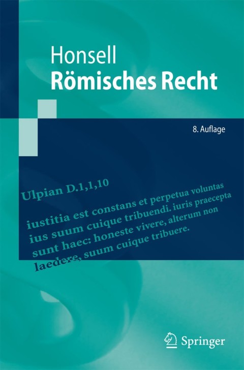 Cover image for book Römisches Recht