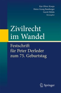 Cover image: Zivilrecht im Wandel 9783662458716