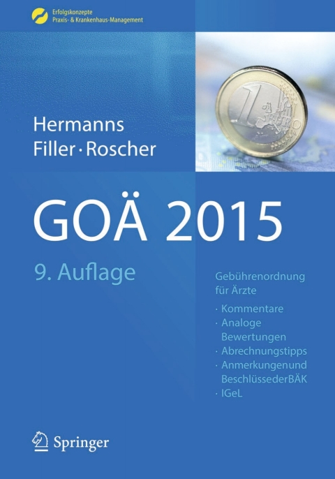 Cover image for book GOÄ 2015