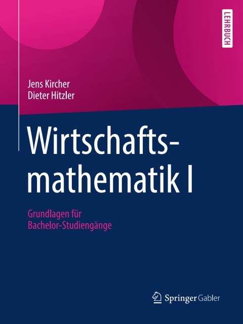 Cover image for book Wirtschaftsmathematik I