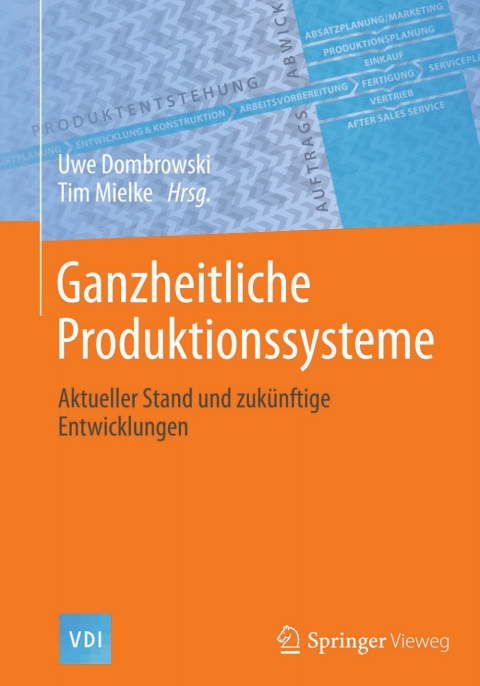 Cover image for book Ganzheitliche Produktionssysteme