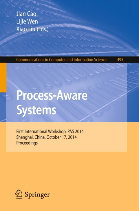 Cover image for book Process-Aware Systems