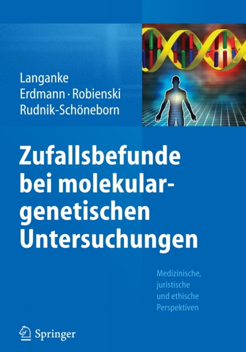 Cover image for book Zufallsbefunde bei molekulargenetischen Untersuchungen