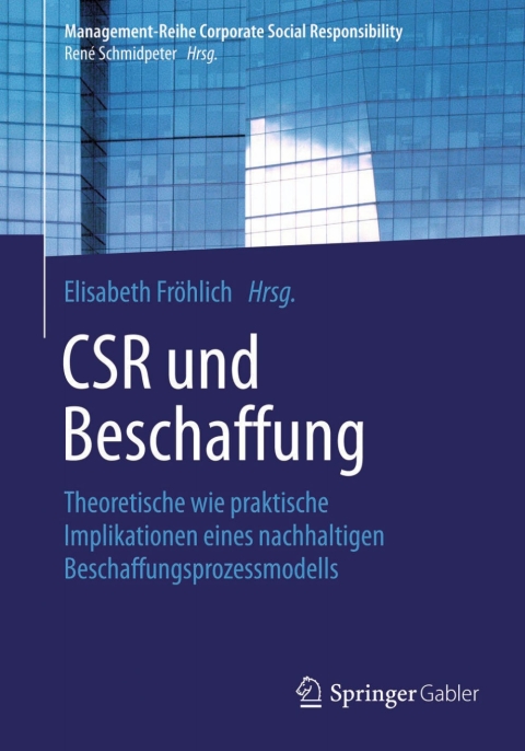 Cover image for book CSR und Beschaffung