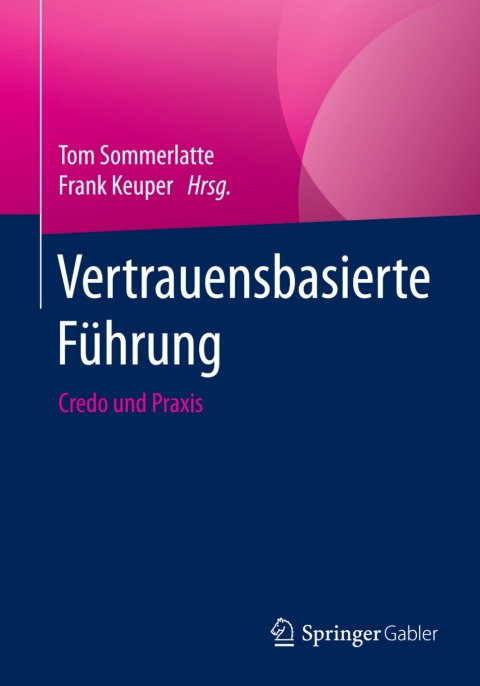 Cover image for book Vertrauensbasierte Führung