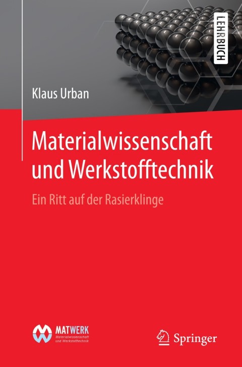 Cover image for book Materialwissenschaft und Werkstofftechnik