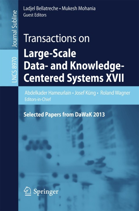 Cover image for book Transactions on Large-Scale Data- and Knowledge-Centered Systems XVII
