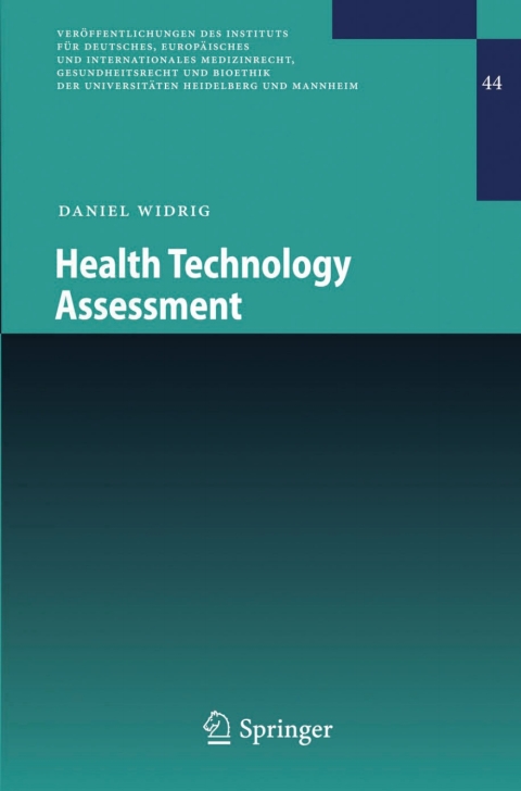 Cover image for book Health Technology Assessment