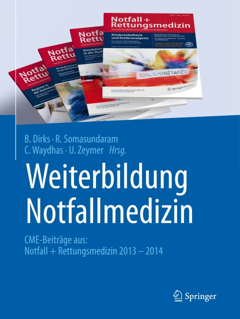 Cover image for book Weiterbildung Notfallmedizin
