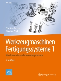 Cover image: Werkzeugmaschinen Fertigungssysteme 1 9th edition 9783662465646