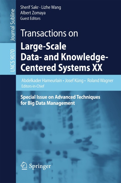 Cover image for book Transactions on Large-Scale Data- and Knowledge-Centered Systems XX