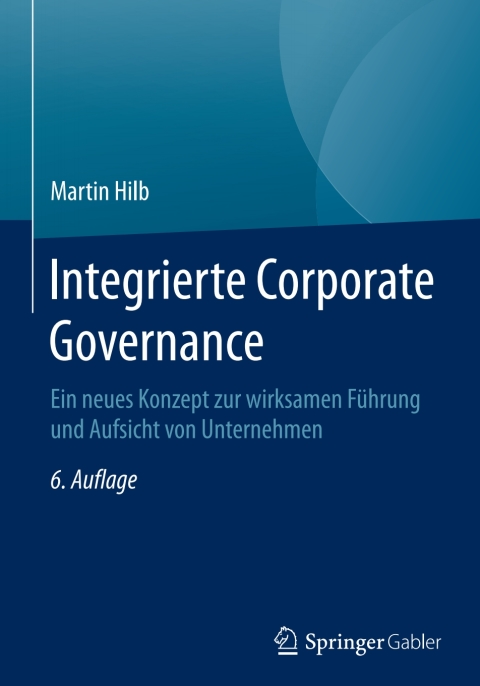 Cover image for book Integrierte Corporate Governance