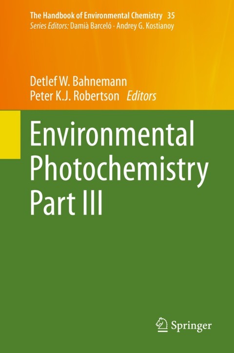 Cover image for book Environmental Photochemistry Part III