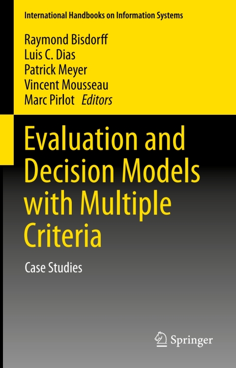 Cover image for book Evaluation and Decision Models with Multiple Criteria