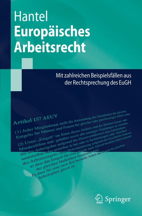 Cover image for book Europäisches Arbeitsrecht