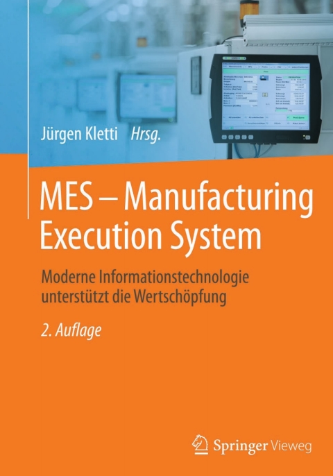 Cover image for book MES - Manufacturing Execution System