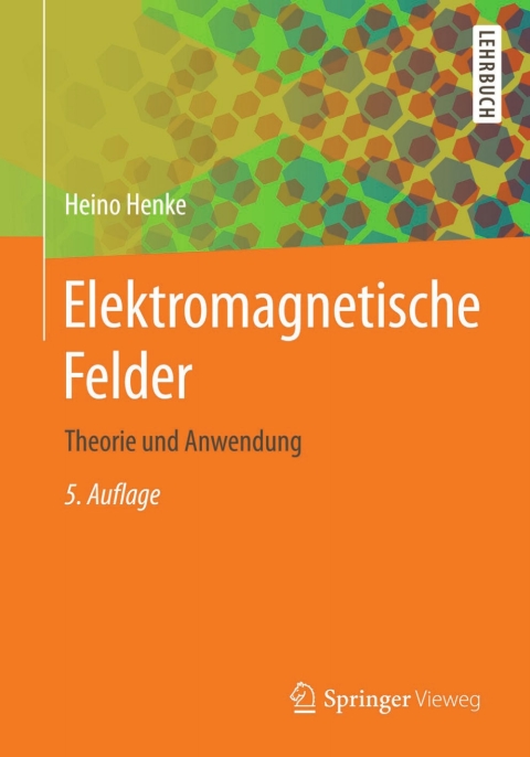 Cover image for book Elektromagnetische Felder