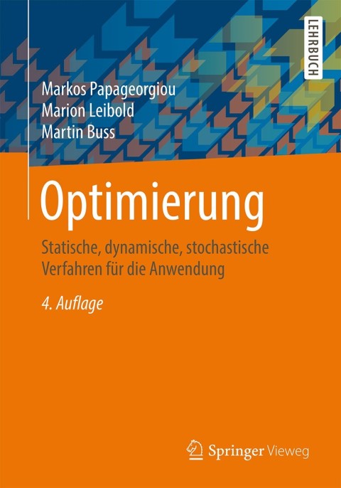 Cover image for book Optimierung