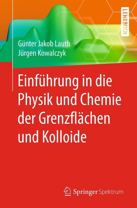 Cover image for book Einführung in die Physik und Chemie der Grenzflächen und Kolloide