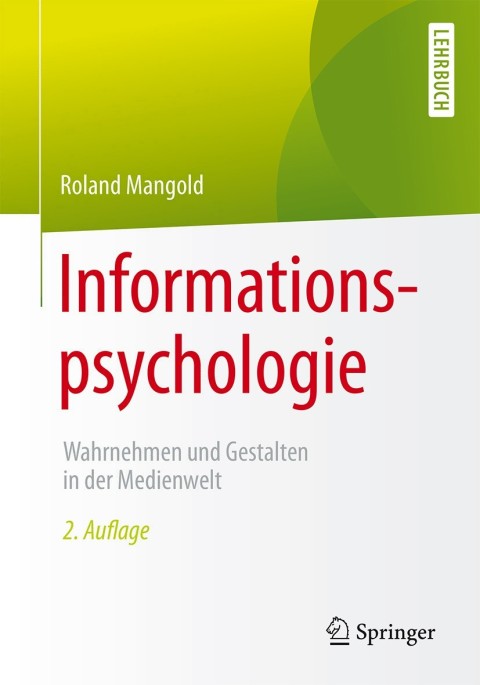 Cover image for book Informationspsychologie