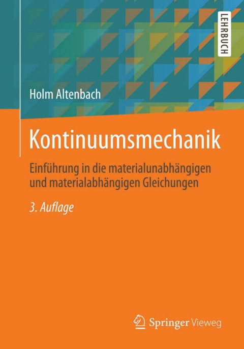 Cover image for book Kontinuumsmechanik
