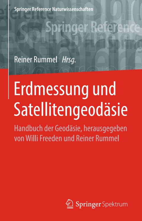 Cover image for book Erdmessung und Satellitengeodäsie