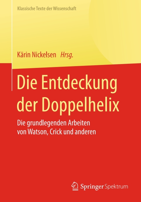 Cover image for book Die Entdeckung der Doppelhelix