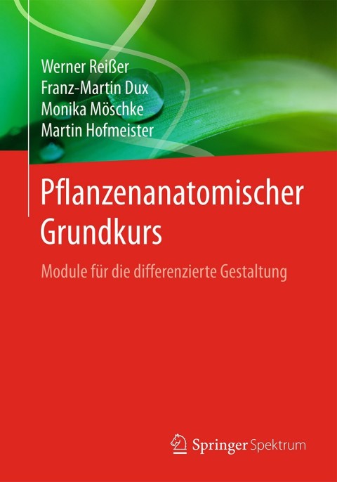 Cover image for book Pflanzenanatomischer Grundkurs