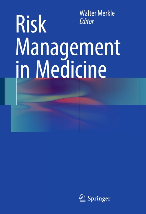 Cover image for book Risk Management in Medicine