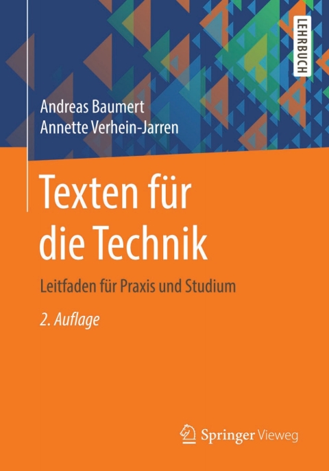 Cover image for book Texten für die Technik