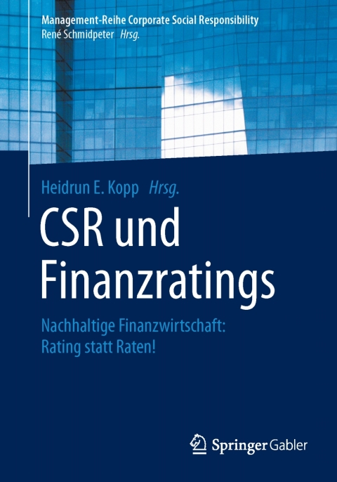 Cover image for book CSR und Finanzratings