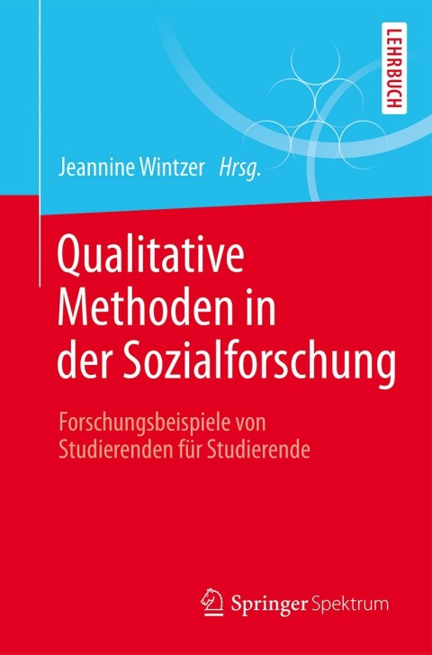 Cover image for book Qualitative Methoden in der Sozialforschung