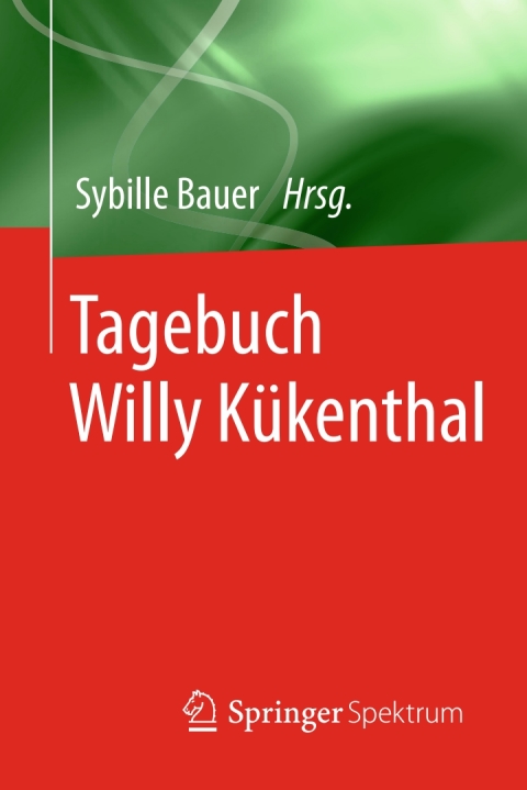 Cover image for book Tagebuch Willy Kükenthal