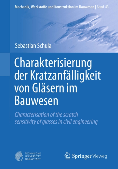 Cover image for book Charakterisierung der Kratzanfälligkeit von Gläsern im Bauwesen