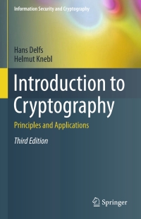 Cover image: Introduction to Cryptography 3rd edition 9783662479735