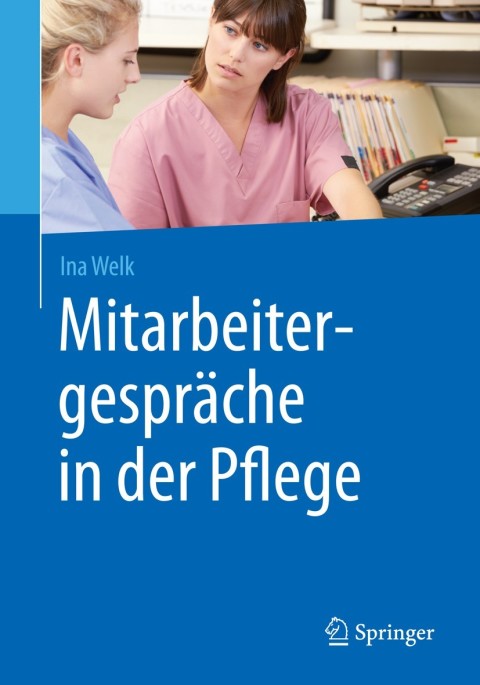 Cover image for book Mitarbeitergespräche in der Pflege