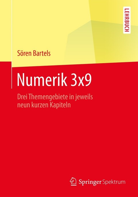 Cover image for book Numerik 3x9