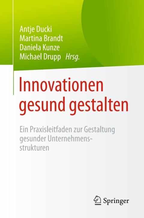 Cover image for book Innovationen gesund gestalten