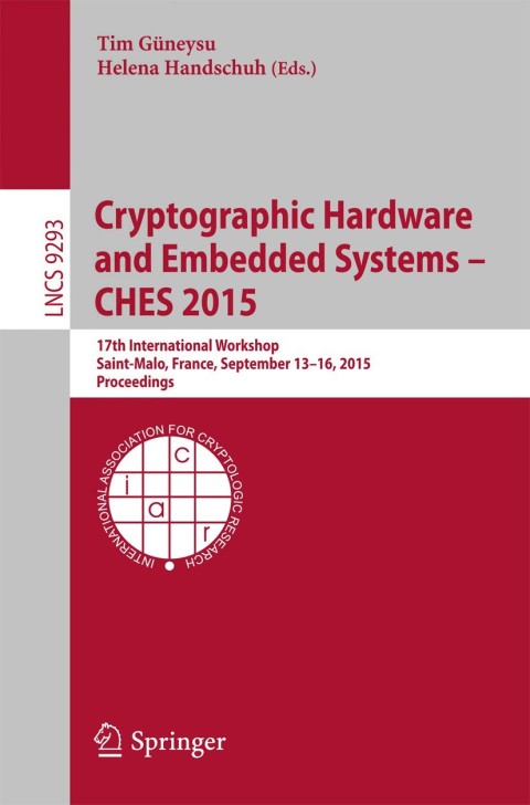 Cover image for book Cryptographic Hardware and Embedded Systems -- CHES 2015