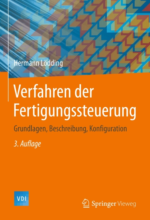 Cover image for book Verfahren der Fertigungssteuerung