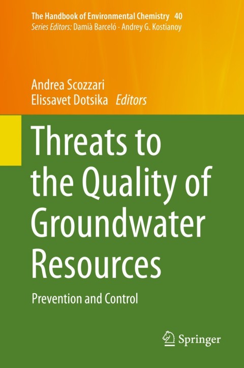 Cover image for book Threats to the Quality of Groundwater Resources