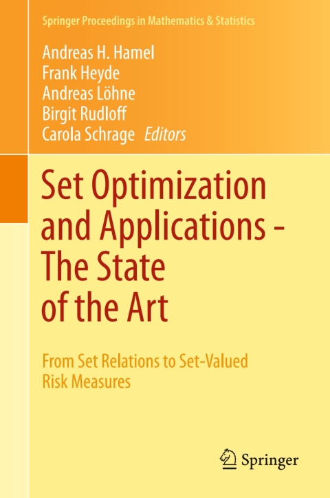 Cover image for book Set Optimization and Applications - The State of the Art