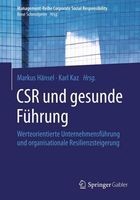Cover image for book CSR und gesunde Führung