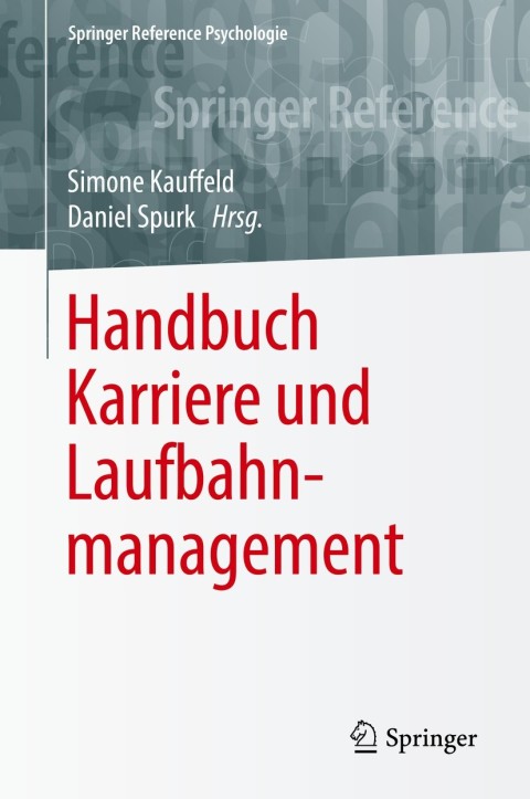 Cover image for book Handbuch Karriere und Laufbahnmanagement