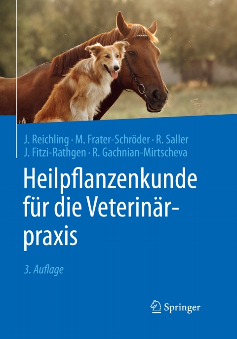 Cover image for book Heilpflanzenkunde für die Veterinärpraxis